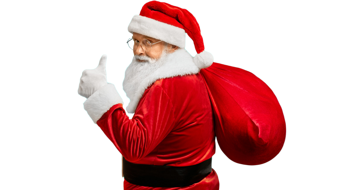 Santa giving thumbs up
